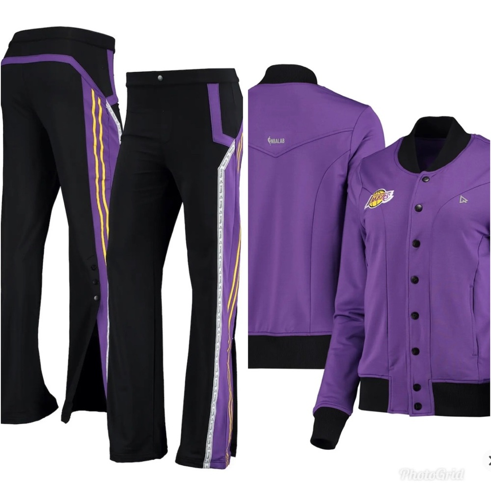 Qoreware Los Angeles Lakers med pants sm jacket